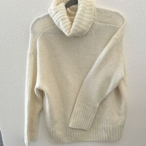 Gianni Bini Cream Turtleneck Sweater